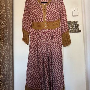 Anthropologie Othilia Midi Dress